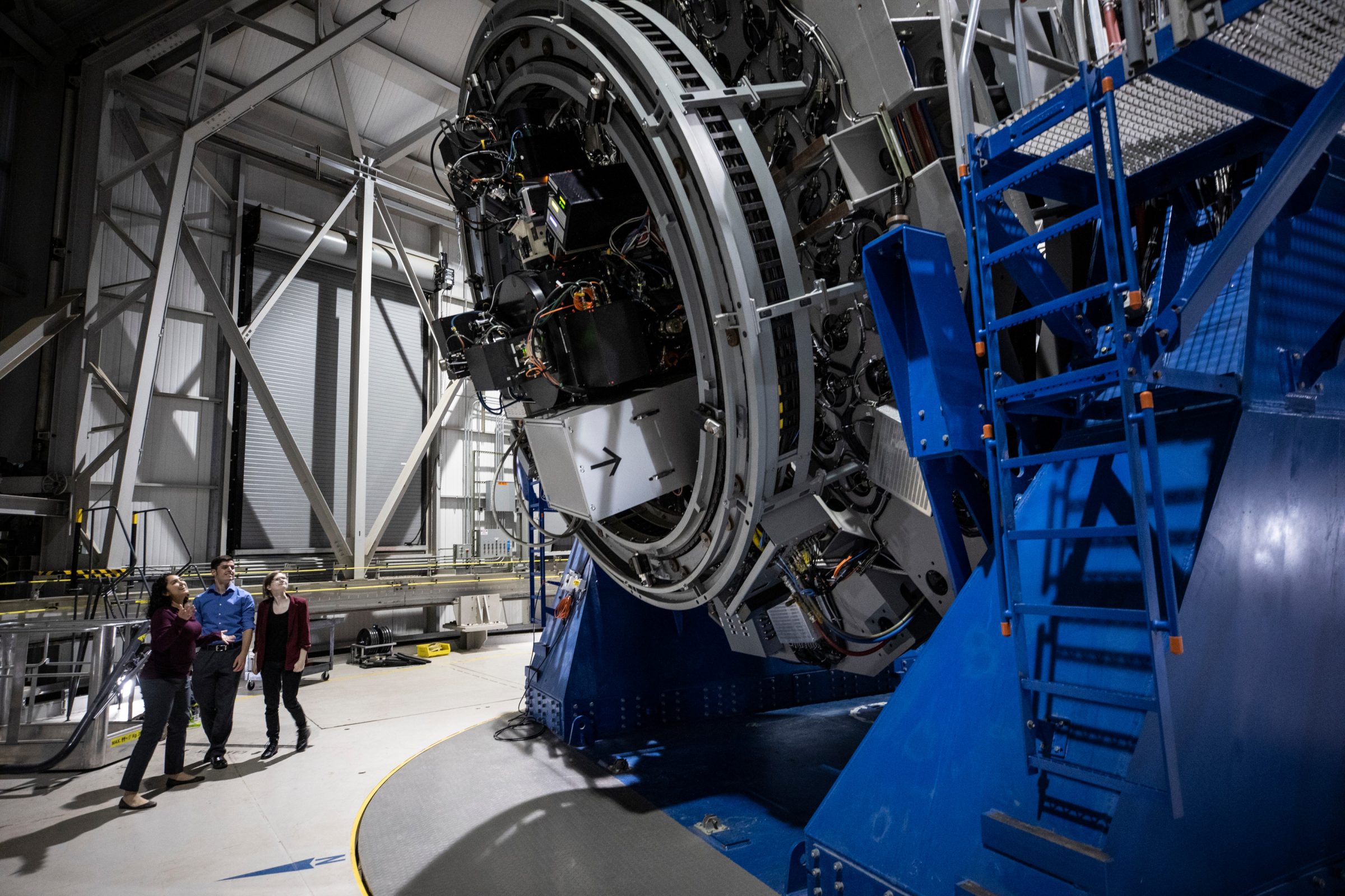 N A U astronomy students visit the Lowell Discovery Telescope.