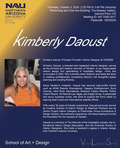 Visiting Artist Lecture - Kimberly Daoust