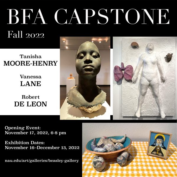 Poster for the BFA Capstone Exhibition