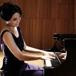 Joyce Yang playing piano