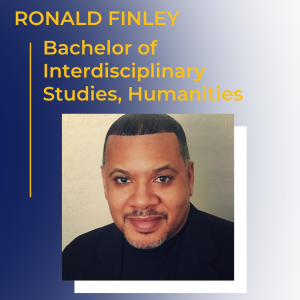 This image shows graduate Ronald Finley.