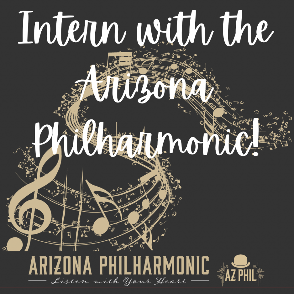 Internship Opportunity At The Arizona Philharmonic For Spring 2024   Image Of Internship Opportunity With The Arizona Philharmonic 1024x1024 