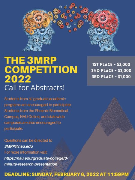 The 3mrp competition 2022 call for abstracts flyer