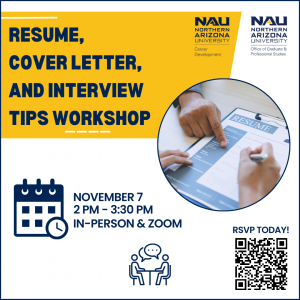 Resume, Cover Letter, Interview Workshop