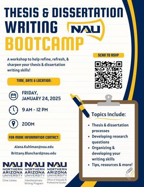 Spring 2025 Graduate Thesis & Dissertation Writing Bootcamp