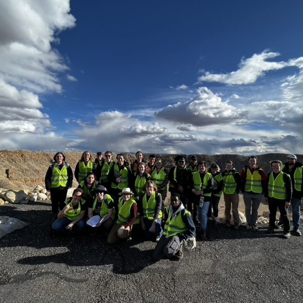 AST299 class at Meteor Crater (Spring 2024).