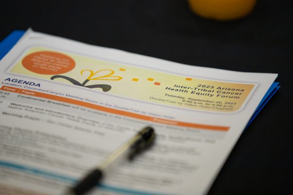 An image of the AICHEF Agenda from the event