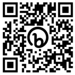 Image of black and white QR code