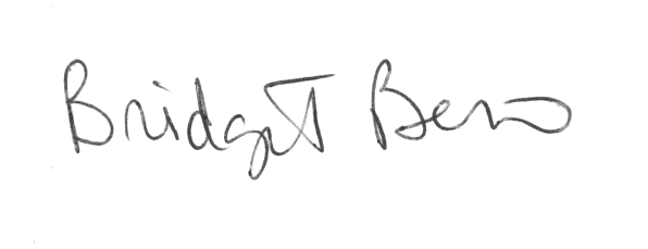 Bridget Bero Signature