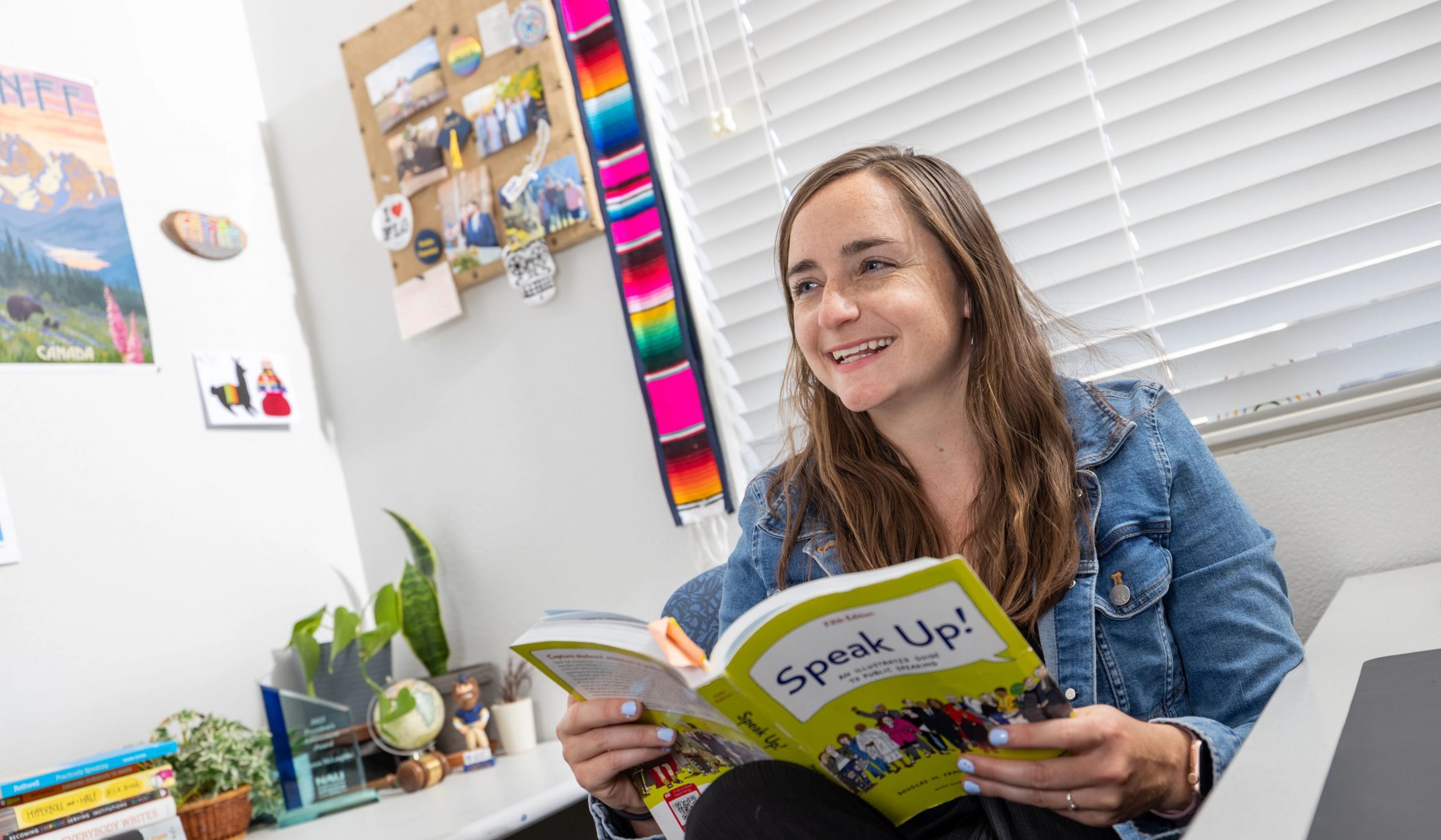 McKenzie Cassens prepares for her new role at the Franke School of Business.