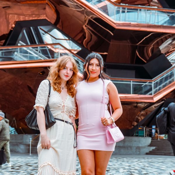 N A U students, Lexi Wahl and Tracy Castillo, attending New York Fashion Week.