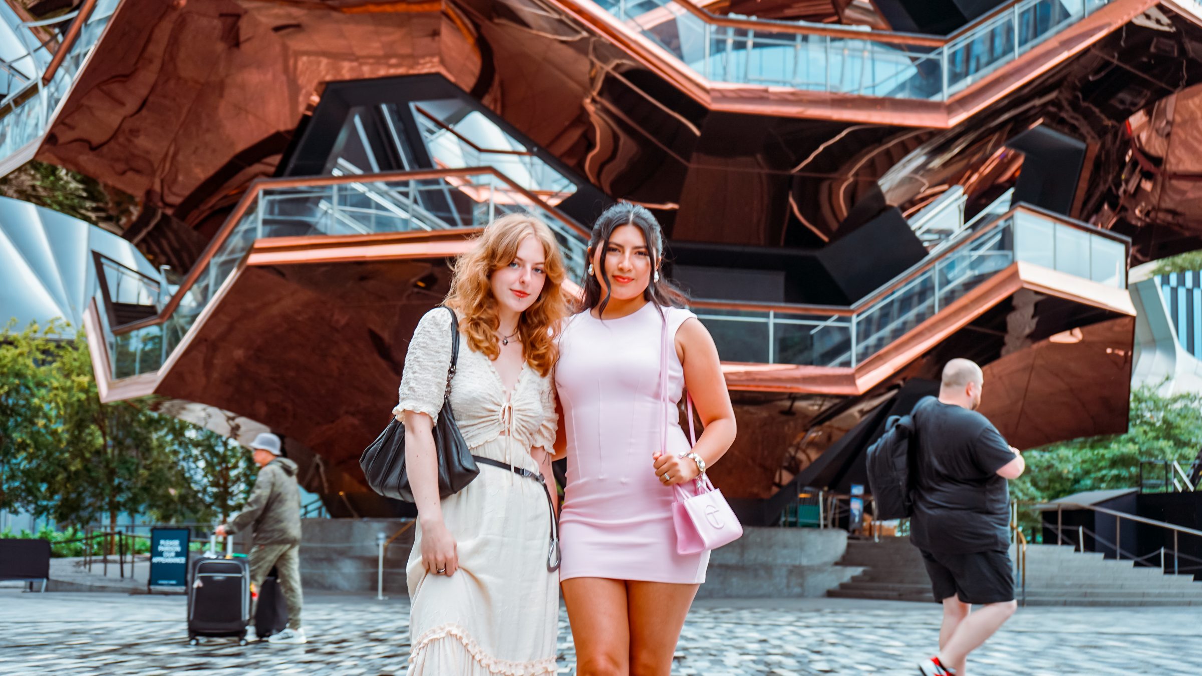 N A U students, Lexi Wahl and Tracy Castillo, attending New York Fashion Week.