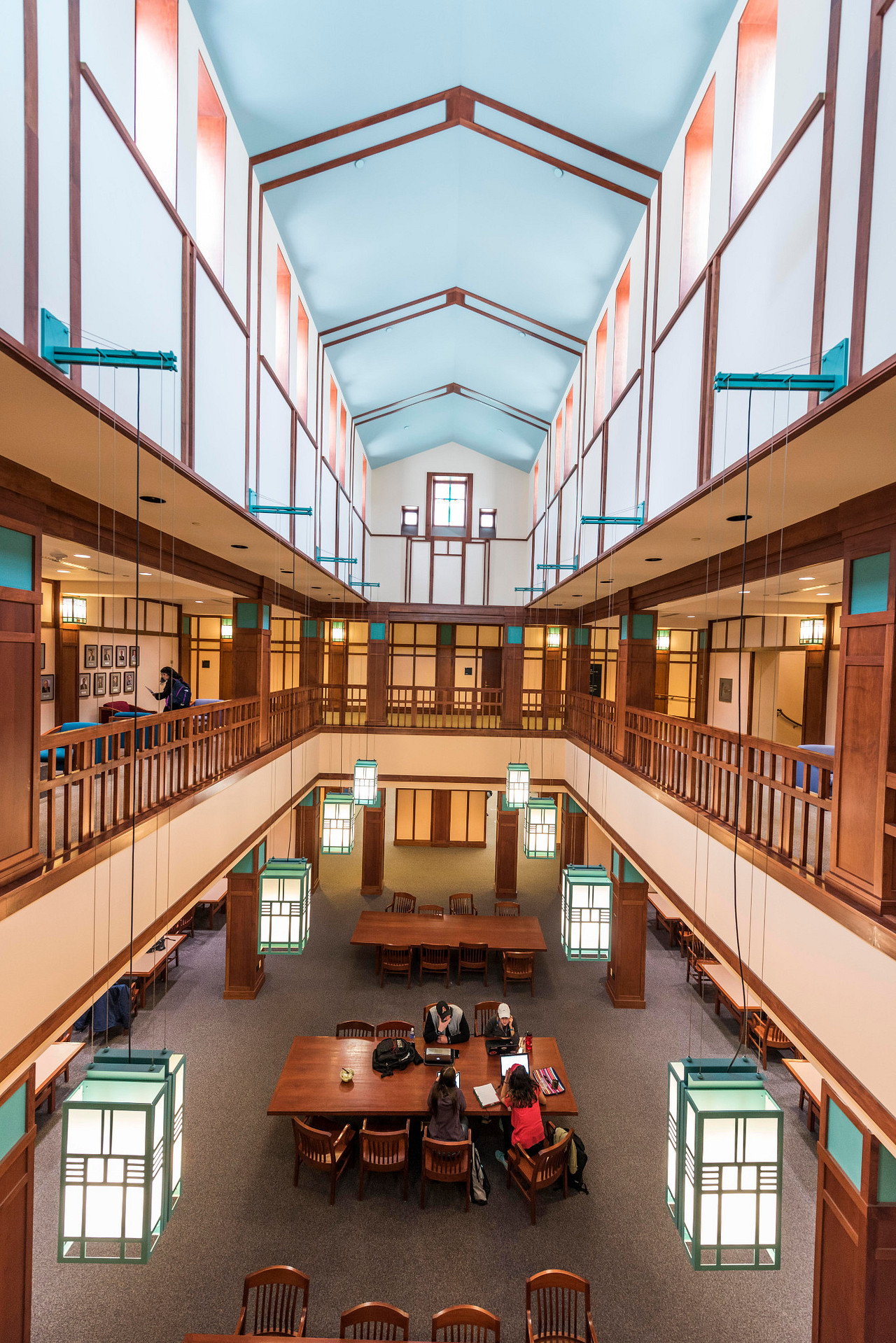 Inside photo of NAU Cline Library