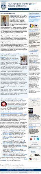 August 2013 CSTL Newsletter