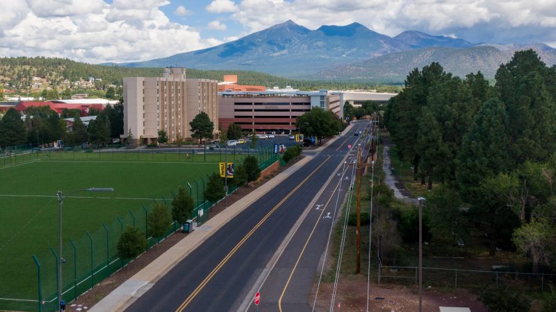 A picture of NAU mountain campus.