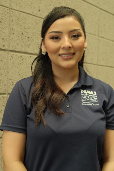 NAU student, Janessa Raspante smiles and poses for a picture.