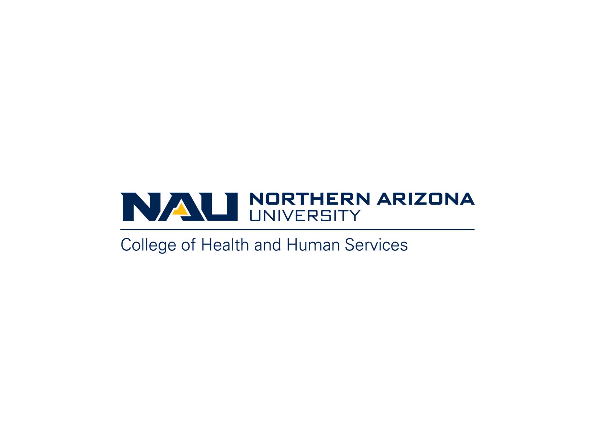 Logo for Northern Arizona University's College of Health and Human Services