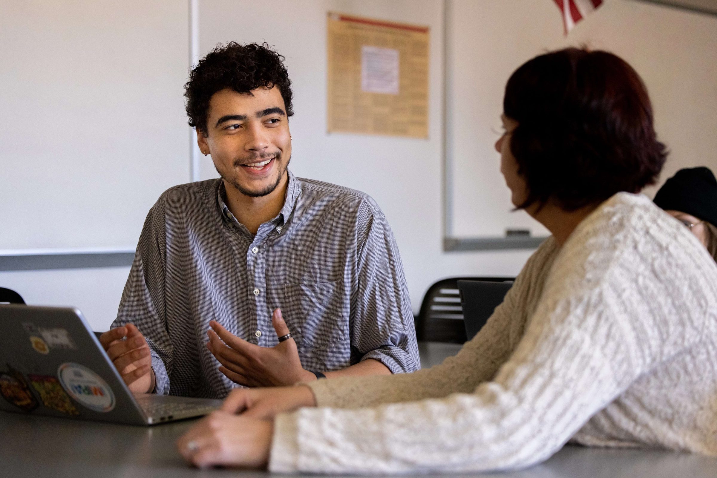 N A U educator, Isaiah Respet, works with the Office of Workforce Development.