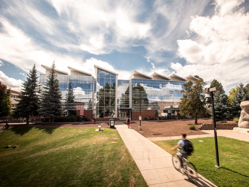 The College of Engineering building on NAU's Flagstaff campus.