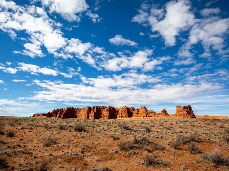 Rock formation on the Navajo Nation.