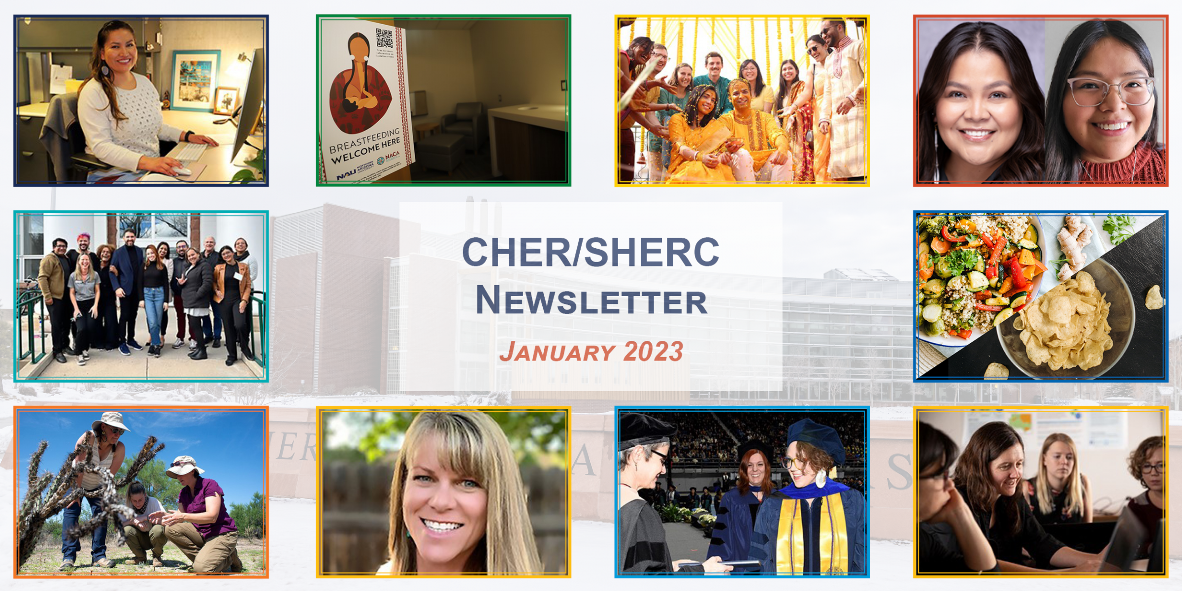 CHER-SHERC January 2023 newsletter banner.