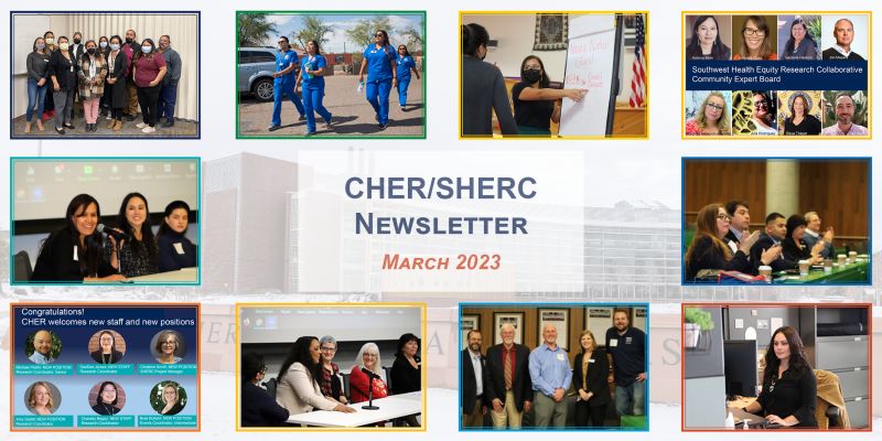 CHER-SHERC March 2023 newsletter banner