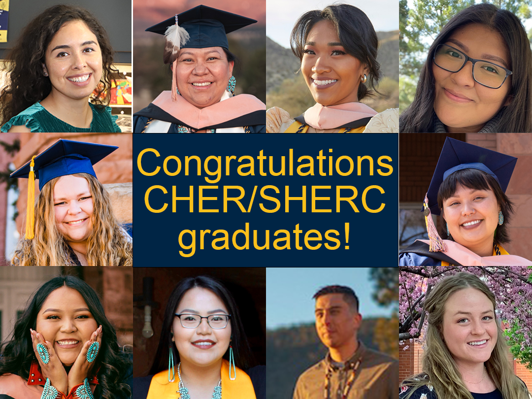 Collage of CHER-SHERC spring 2022 graduates