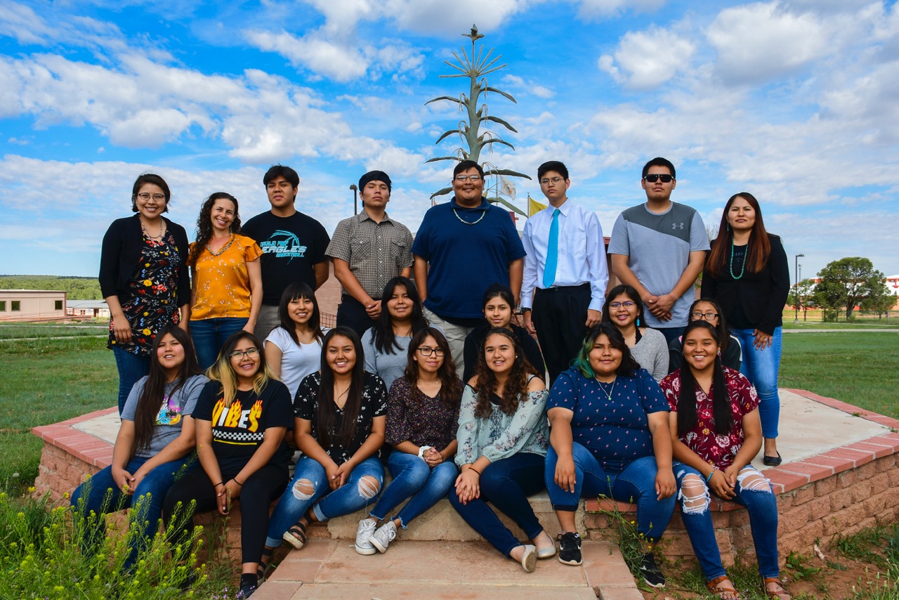 Group of Indigenous Summer Enhancement Program students.