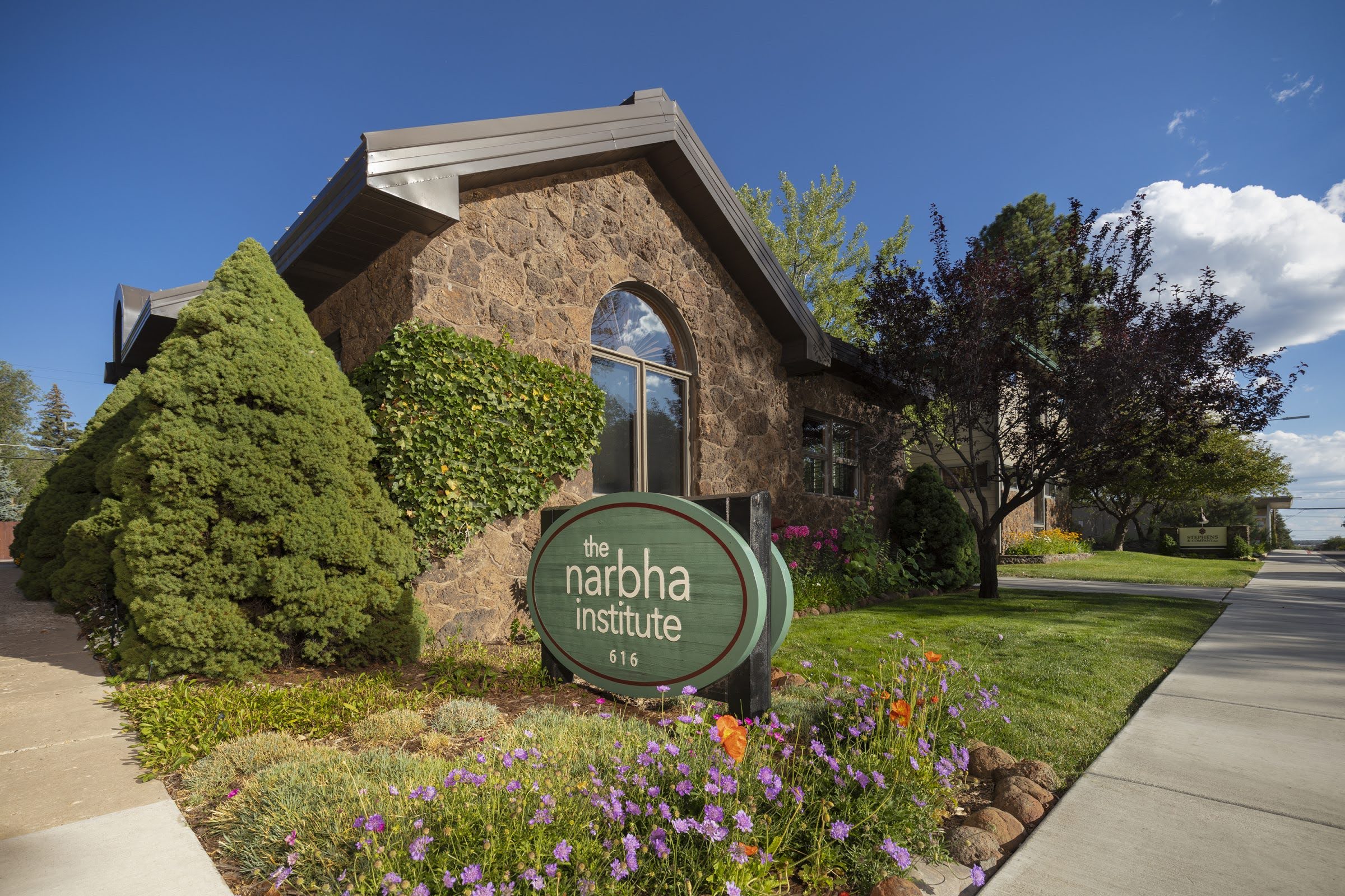 Exterior of the NARBHA Institute building.