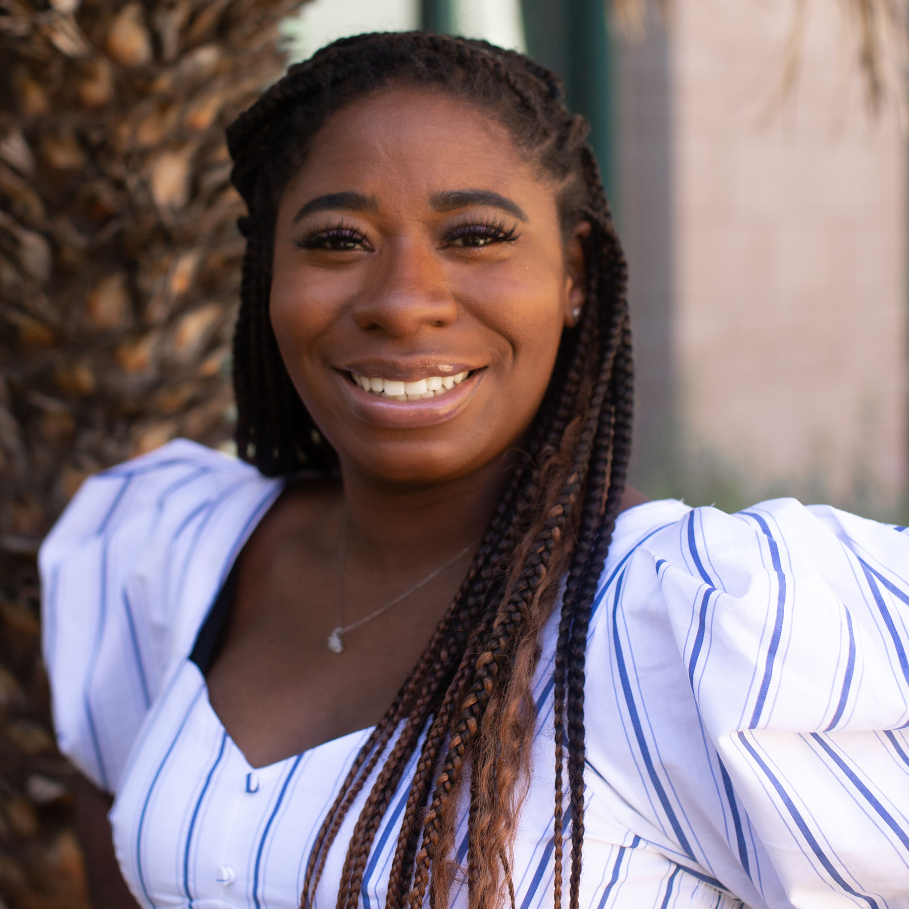 Headshot of Tayjia Wright.