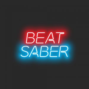 photo of beat saber logo