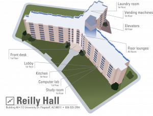 Reilly Hall building features callout
