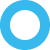 blue circle with open center