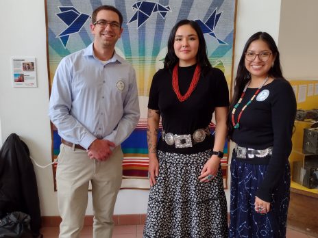 Amanda, Tommi, and Eric after presenting “Emerging Research on Dementia Challenges and Caregiver Support in Northern Arizona” at the Caregiver Summit in Window Rock, the capital of the Navajo Nation.