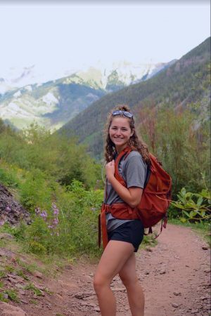 Katie Conn enjoys spending time outdoors when she’s not in the lab