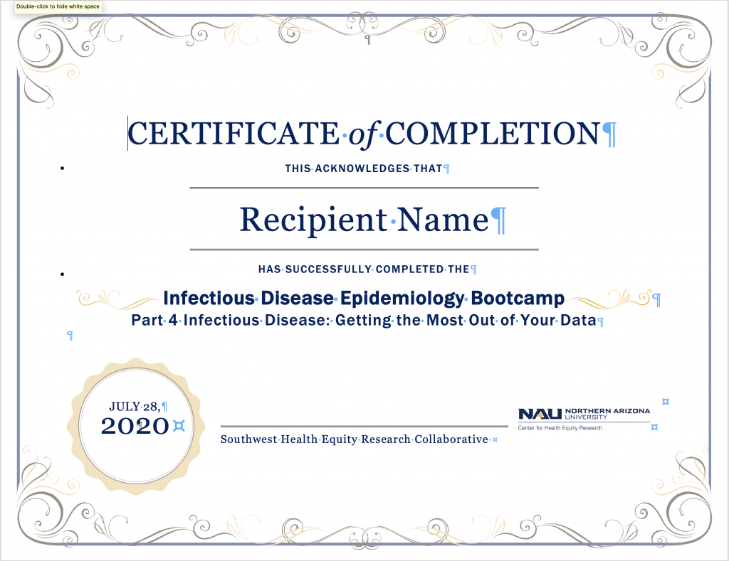 Infectious Disease Epidemiology Bootcamp 2020 (past event) | Southwest ...