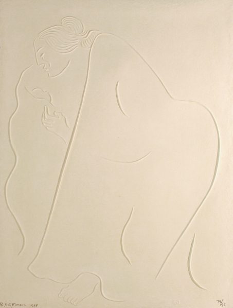 R.C. Gorman, Mother and Child, Medium. Gift to the NAU Art Museum from the Artist.