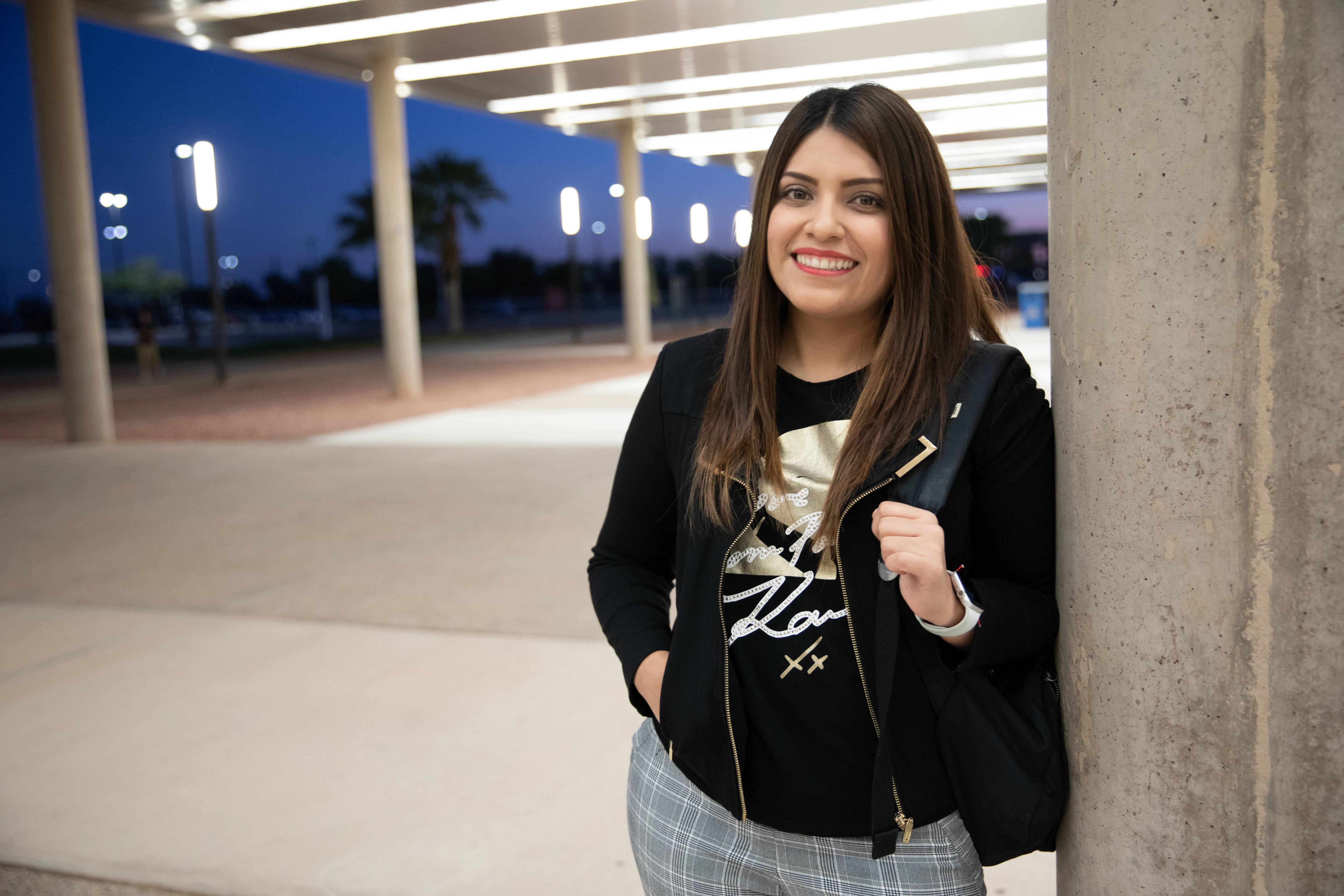 NAU–Yuma student posing for a picture